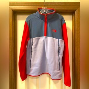 The North Face Color Block Half Zip Fleece